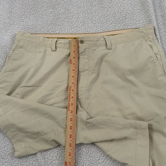Tommy Bahama Mens 42 Stone Khaki Shorts Coastal Classic Preppy Cotton Blend - Picture 10 of 11